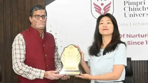 Pimpri Chinchwad University Welcomes Ms. Yujin Han to Foster India-Korea Business Collaboration